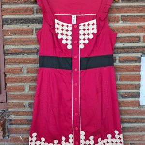 Anthropologie Floreat “Sweet as Pie” fit & flare dress